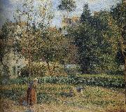 Camille Pissarro Schwarz Metaponto the outskirts of the orchard France oil painting artist